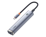 Baseus UltraJoy Series 5-Port HUB AIR Space Grey - 1306377 - zdjęcie 4